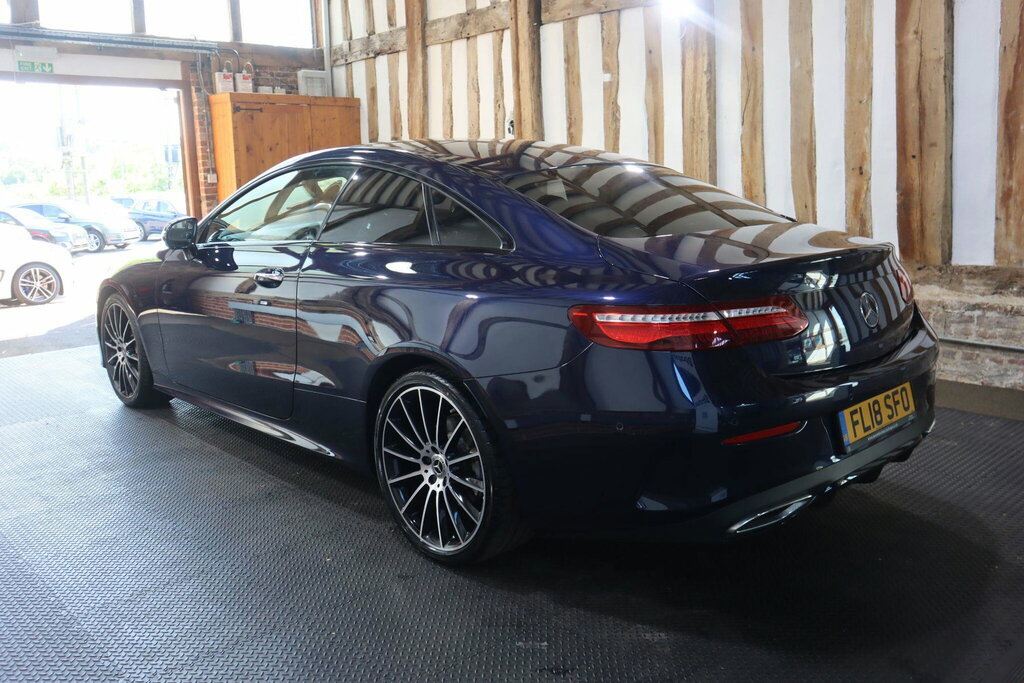 Mercedes-Benz E Class 2.0 E220d Amg Line Premium Plus G-tronic Euro 6 FL18SFO Blue #4
