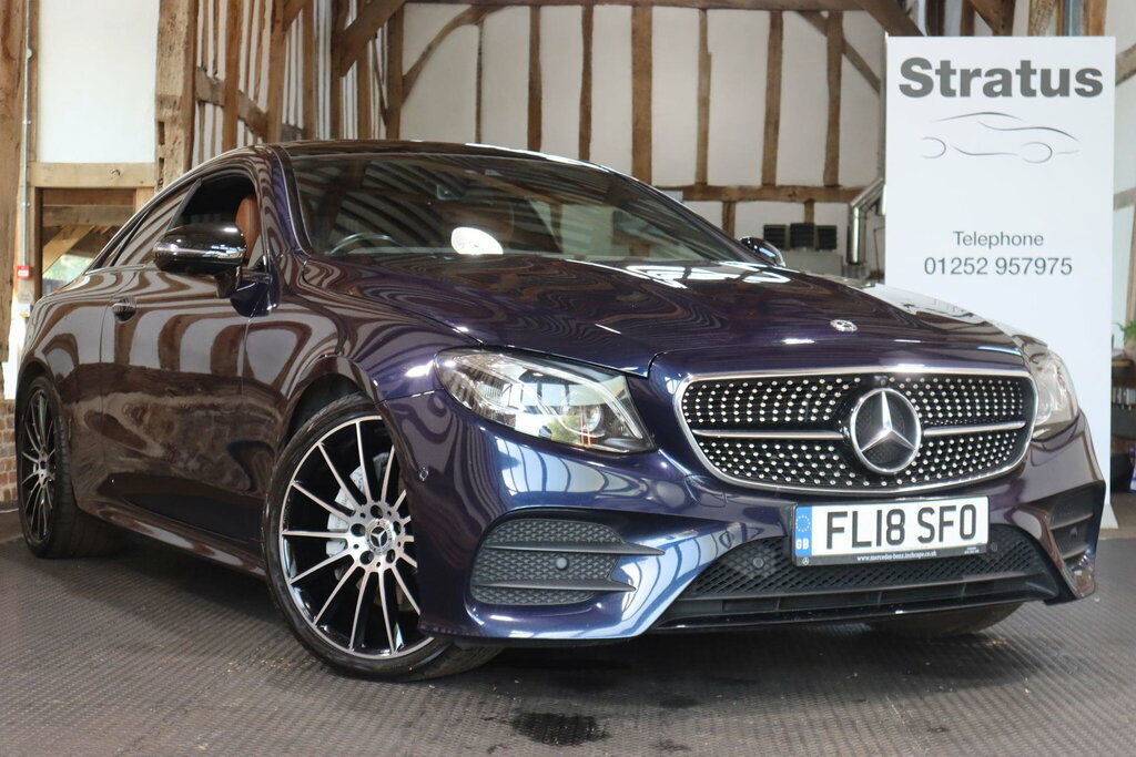 Mercedes-Benz E Class 2.0 E220d Amg Line Premium Plus G-tronic Euro 6 Blue