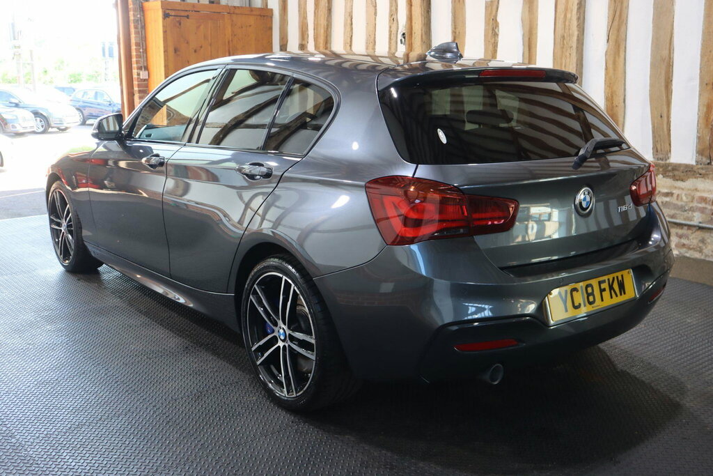 BMW 1 Series 1.5 116D M Sport Shadow Edition Euro 6 S S YC18FKW Grey #4