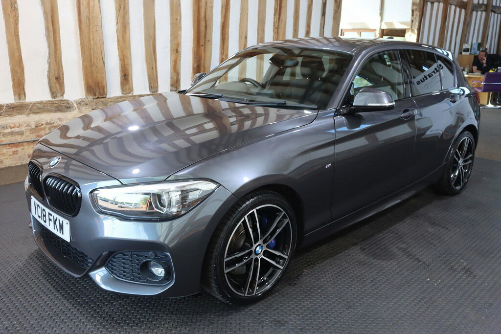 BMW 1 Series 1.5 116D M Sport Shadow Edition Euro 6 S S YC18FKW Grey #3