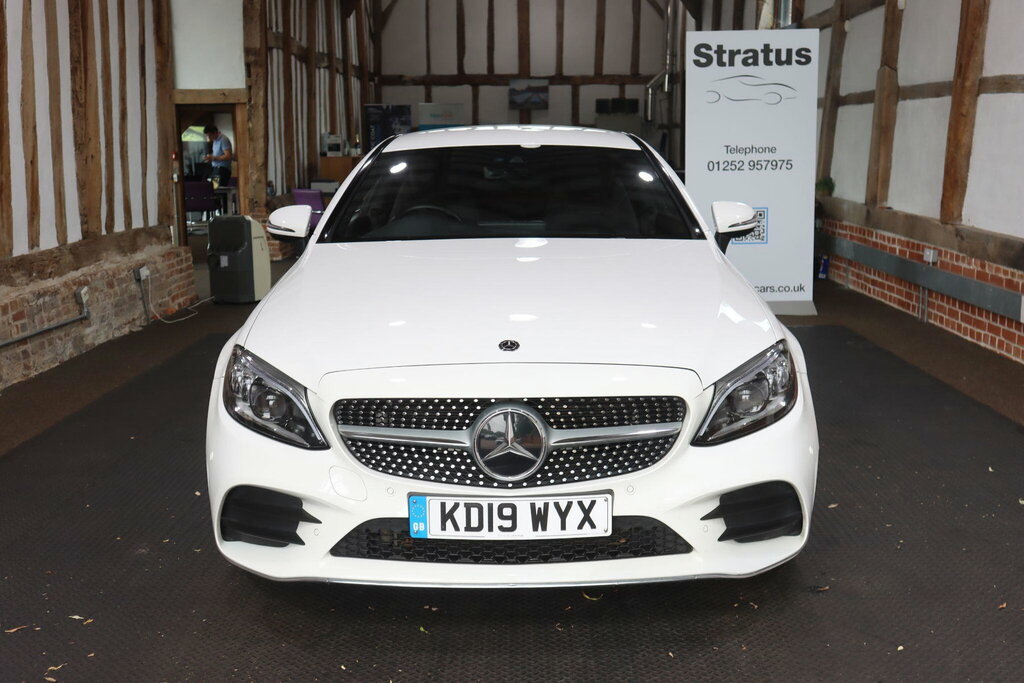 Mercedes-Benz C Class 2.0 C300 Amg Line Premium G-tronic Euro 6 S S White #2