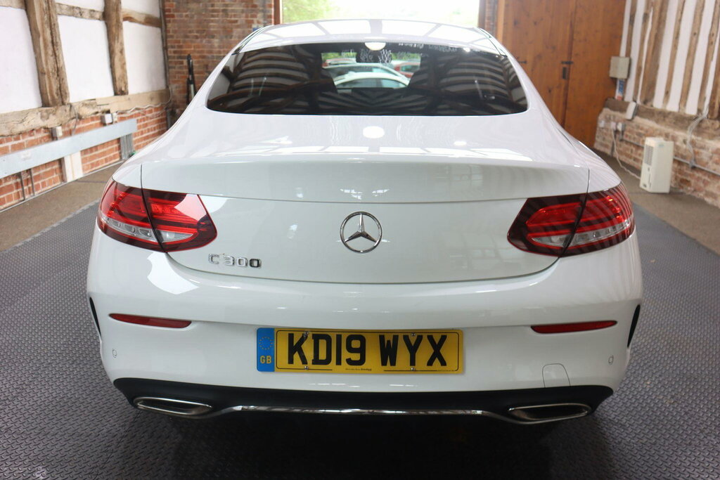 Mercedes-Benz C Class 2.0 C300 Amg Line Premium G-tronic Euro 6 S S White #5