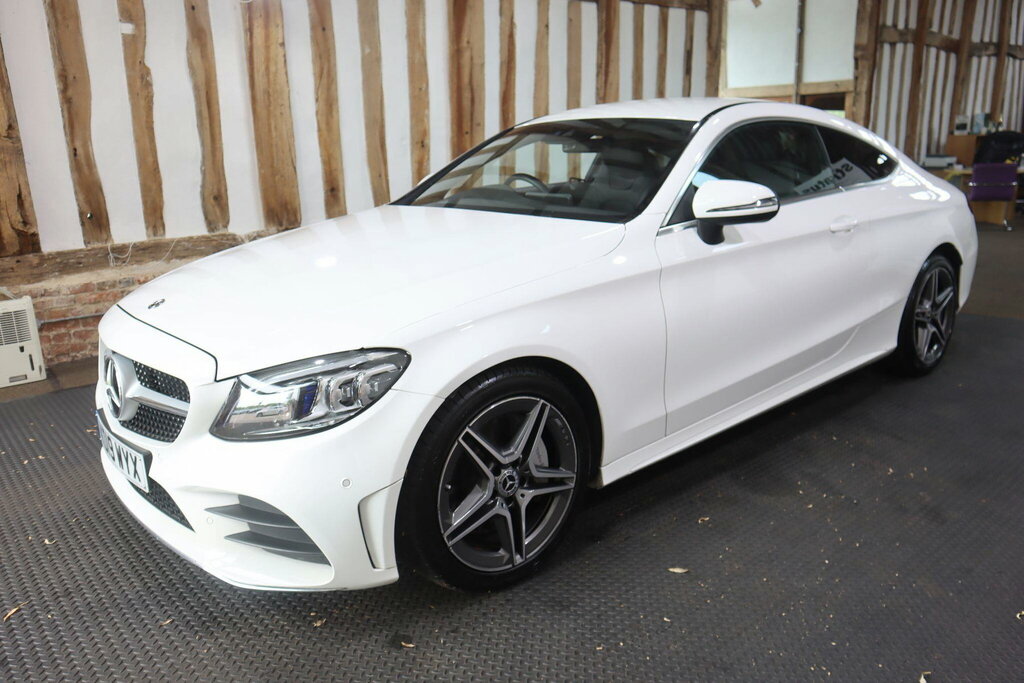 Mercedes-Benz C Class 2.0 C300 Amg Line Premium G-tronic Euro 6 S S White #3