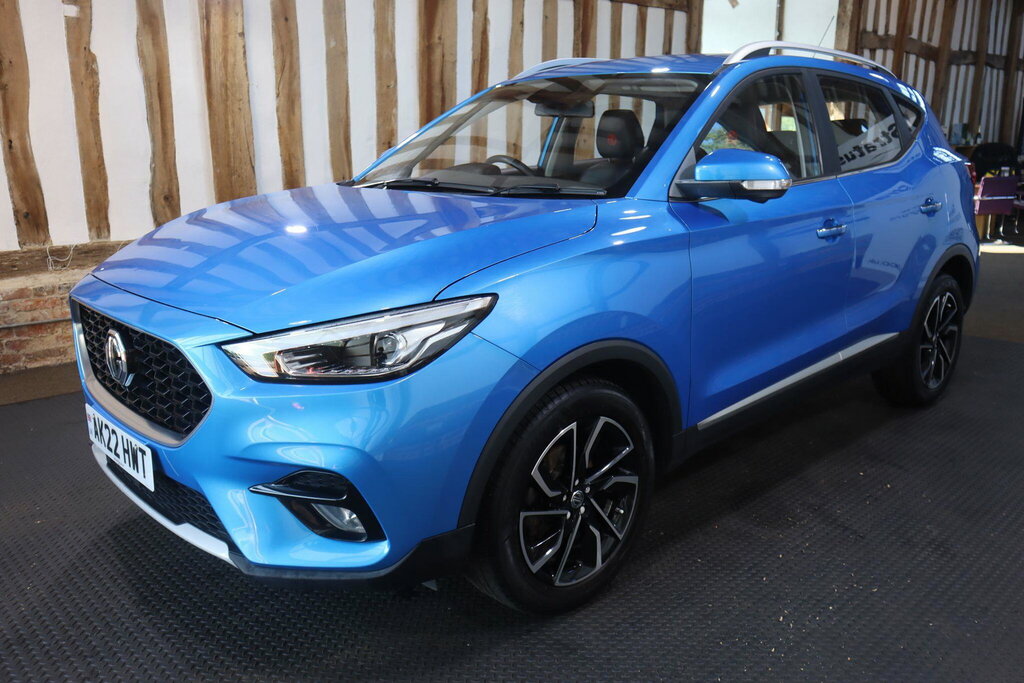 MG ZS 1.5 Vti-tech Exclusive Euro 6 S S AK22HWT Blue #3