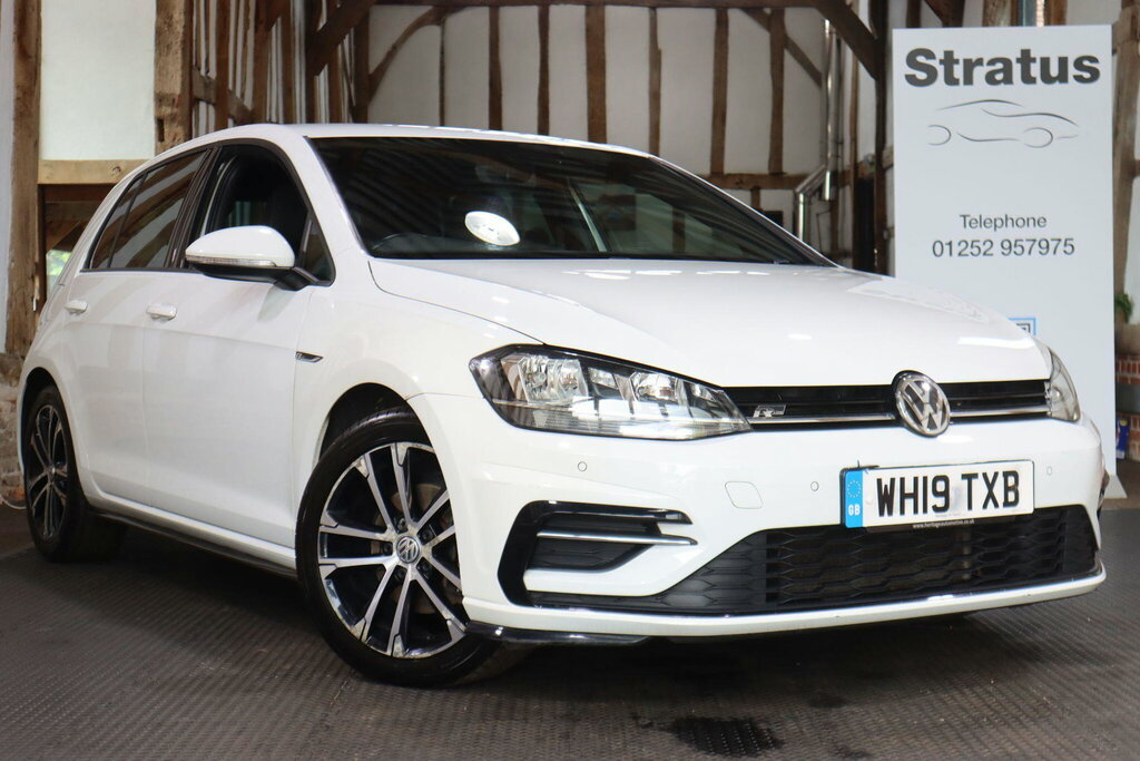 Volkswagen Golf 1.5 Tsi Evo R-line Euro 6 S S White