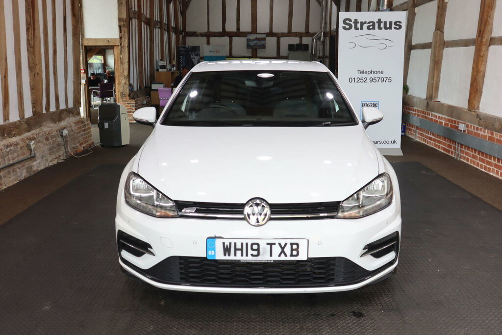 Volkswagen Golf 1.5 Tsi Evo R-line Euro 6 S S WH19TXB White #2