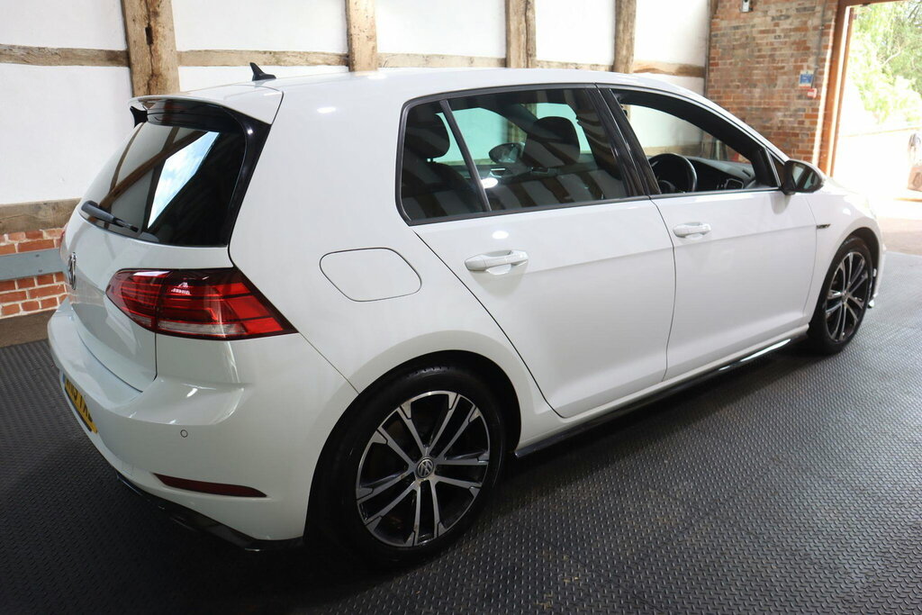 Volkswagen Golf 1.5 Tsi Evo R-line Euro 6 S S WH19TXB White #6