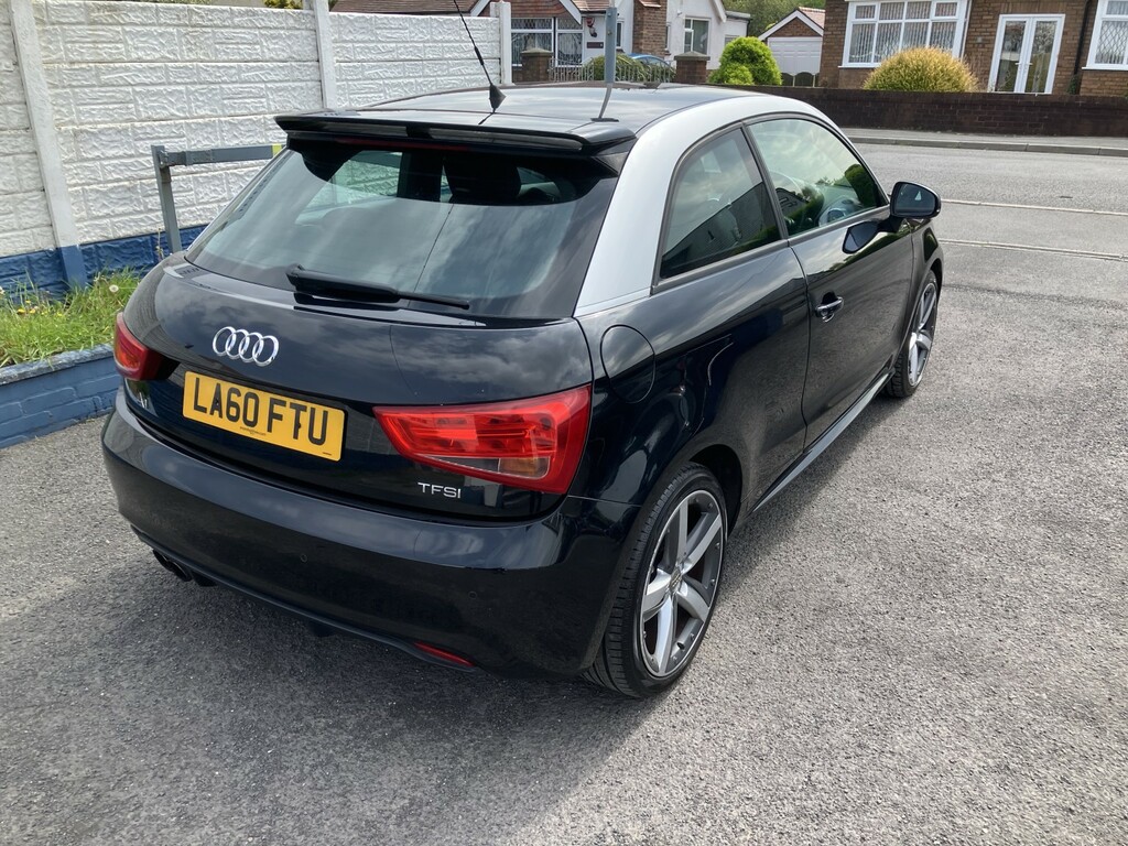 Audi A1 Hatchback 1.4 Tfsi Sport 201160 LA60FTU Black #2