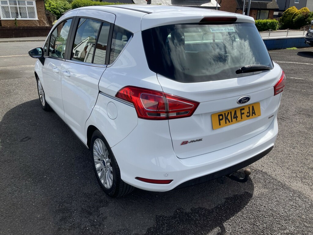 Ford B-Max Mpv 1.0 T Ecoboost Titanium 201414 PK14FJA White #4