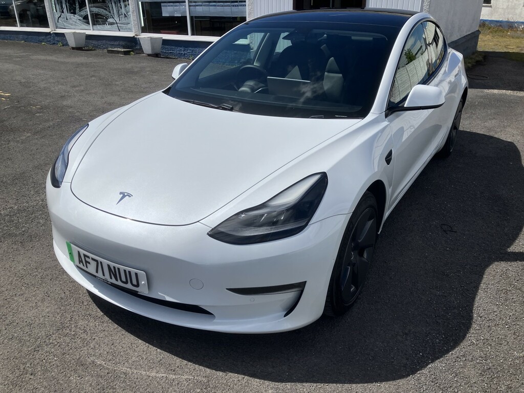 Tesla Model 3 Saloon Dual Motor Long Range 202171 AF71NUU White #5