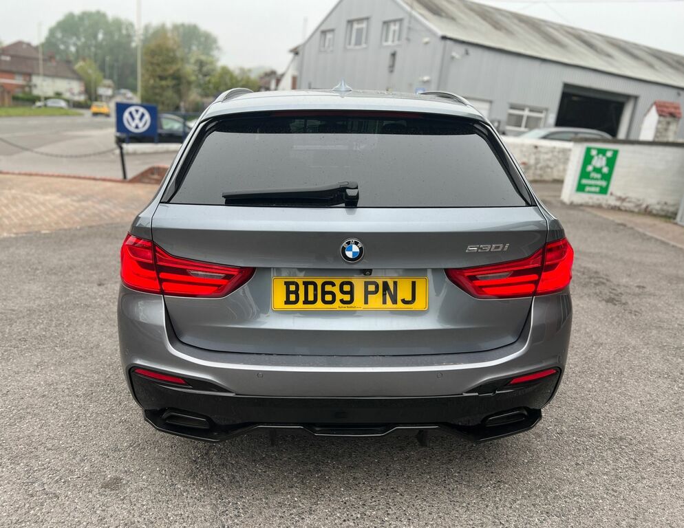 BMW 5 Series 2019 2.0 530I Gpf M Sport Touring BD69PNJ Blue #5