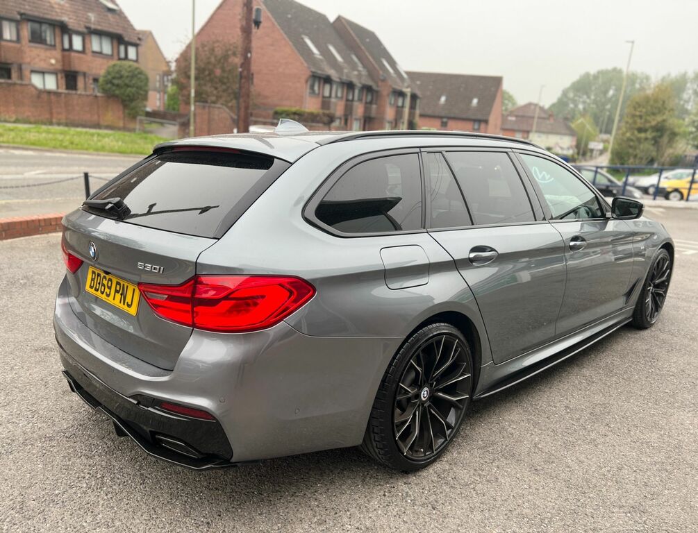BMW 5 Series 2019 2.0 530I Gpf M Sport Touring BD69PNJ Blue #6