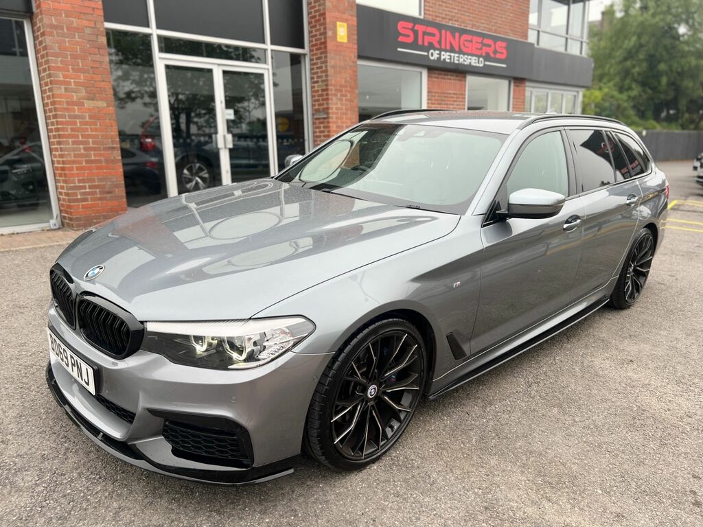 BMW 5 Series 2019 2.0 530I Gpf M Sport Touring BD69PNJ Blue #3
