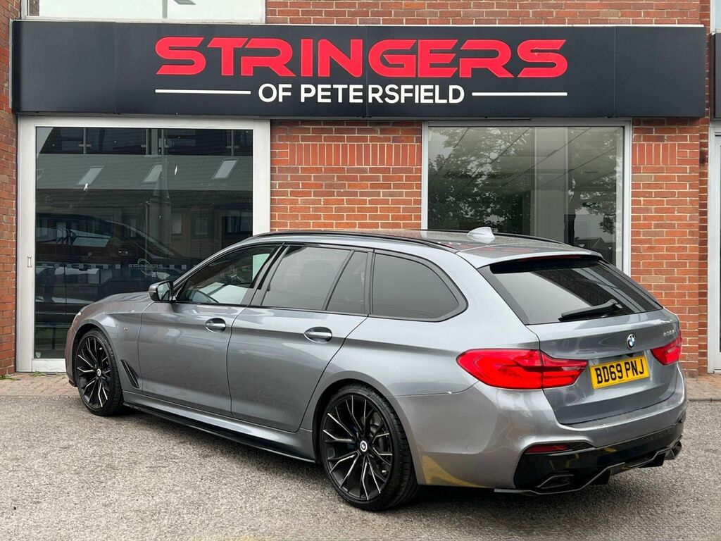 BMW 5 Series 2019 2.0 530I Gpf M Sport Touring BD69PNJ Blue #2