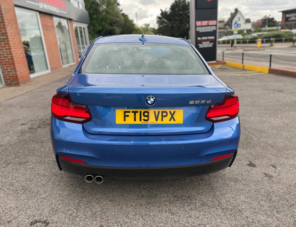 BMW 2 Series Gran Coupe 2019 2.0 225D M Sport Coupe Euro 6 FT19VPX Blue #5