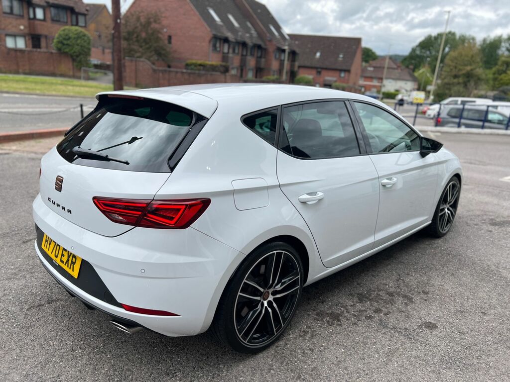 Seat Leon 2020 2.0 Tsi Cupra 290 Hatchback Dsg Eu HY70EXR White #6