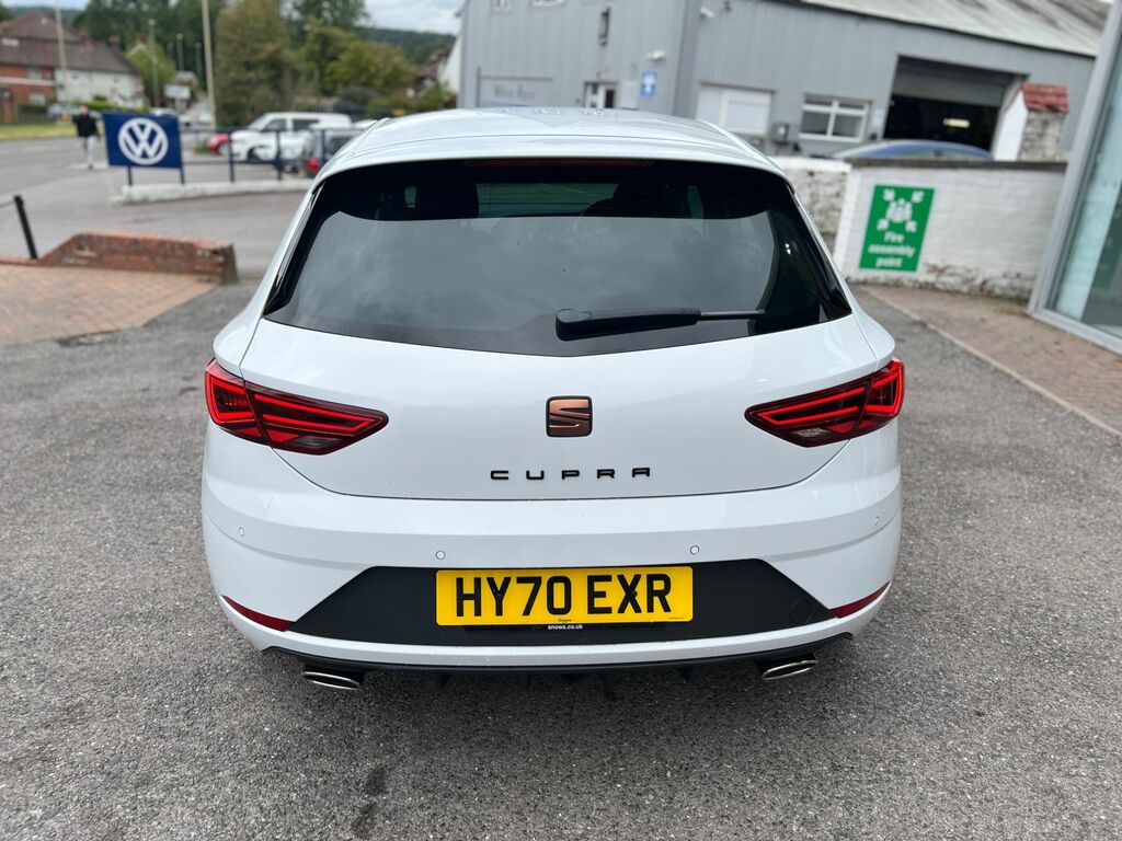 Seat Leon 2020 2.0 Tsi Cupra 290 Hatchback Dsg Eu HY70EXR White #5