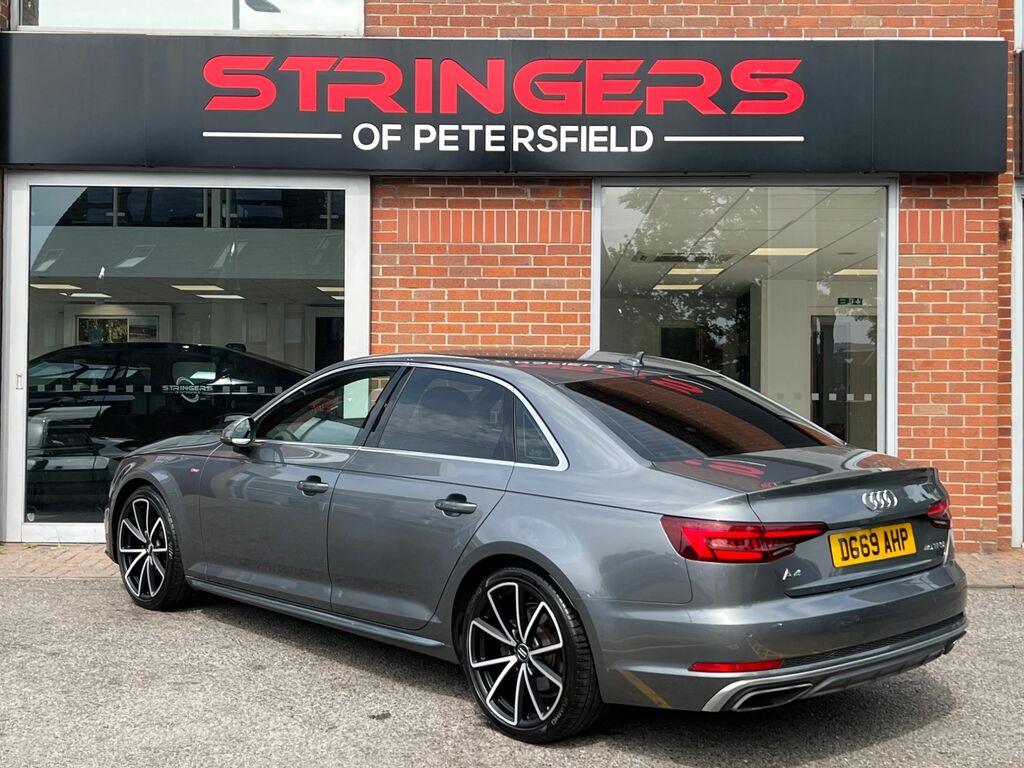 Audi A4 2019 2.0 Tfsi 40 S Line Saloon S Tronic DG69AHP Grey #2