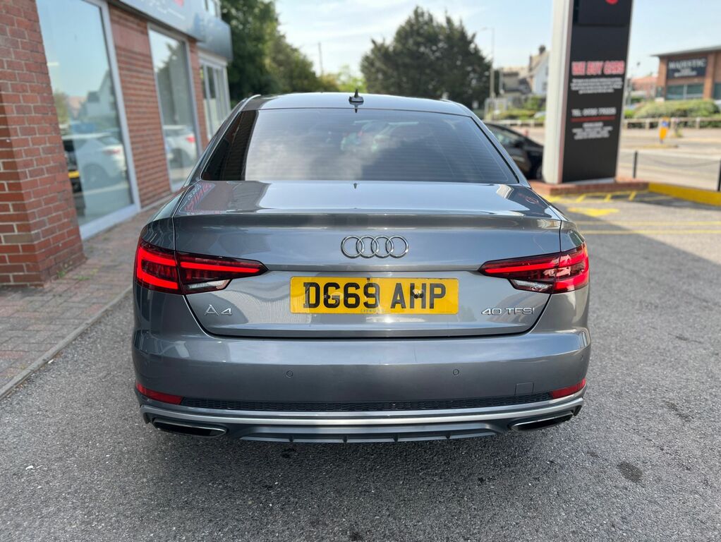 Audi A4 2019 2.0 Tfsi 40 S Line Saloon S Tronic DG69AHP Grey #5