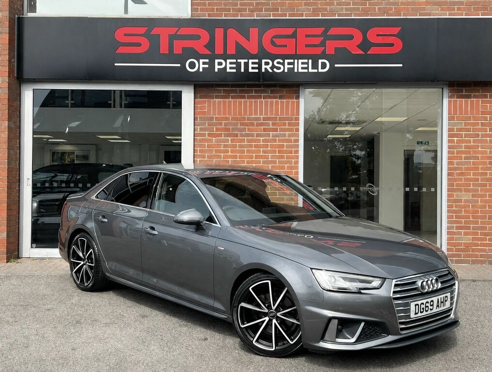 Audi A4 2019 2.0 Tfsi 40 S Line Saloon S Tronic Grey