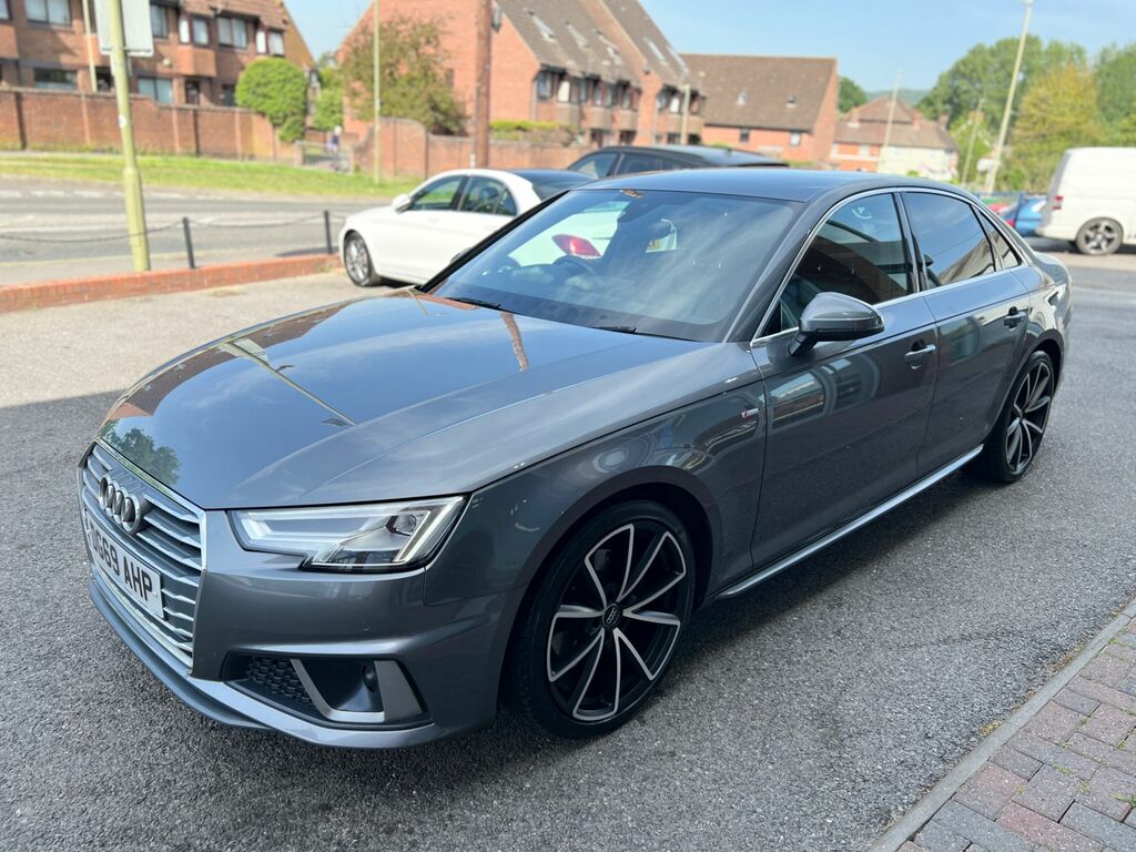 Audi A4 2019 2.0 Tfsi 40 S Line Saloon S Tronic DG69AHP Grey #3