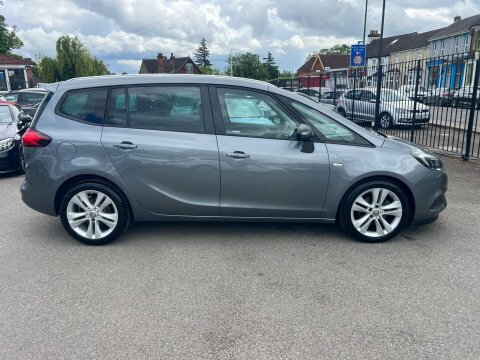 Vauxhall Zafira 1.4I Turbo Sri OV66CCJ Grey #6