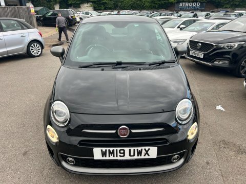 Fiat 500 1.2 S Euro WM19UWX Black #2