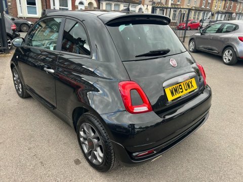 Fiat 500 1.2 S Euro WM19UWX Black #3