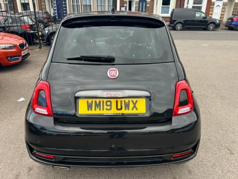 Fiat 500 1.2 S Euro WM19UWX Black #4