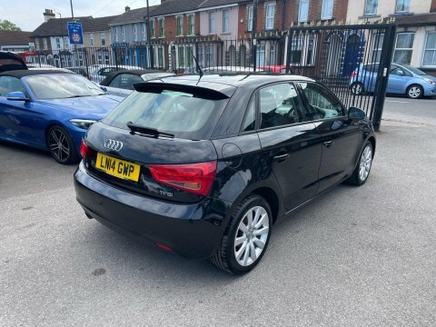 Audi A1 1.2 Tfsi Sport LN14GWP Black #3
