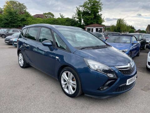 Vauxhall Zafira 1.4I Turbo Sri Blue