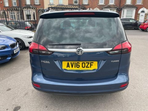 Vauxhall Zafira 1.4I Turbo Sri Blue #4
