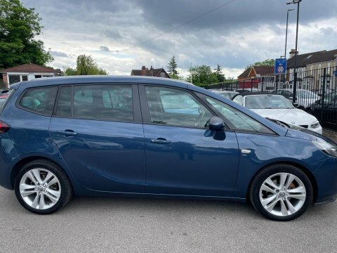 Vauxhall Zafira 1.4I Turbo Sri Blue #2