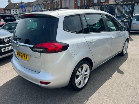 Vauxhall Zafira 1.4I Turbo Sri CF66FET Silver #5