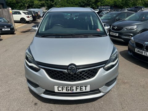 Vauxhall Zafira 1.4I Turbo Sri CF66FET Silver #2