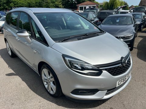 Vauxhall Zafira 1.4I Turbo Sri Silver