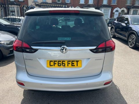 Vauxhall Zafira 1.4I Turbo Sri CF66FET Silver #4