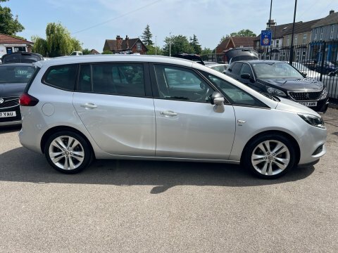 Vauxhall Zafira 1.4I Turbo Sri CF66FET Silver #6