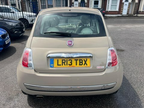 Fiat 500 1.2 Lounge Dualogic Beige #4
