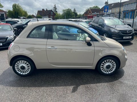 Fiat 500 1.2 Lounge Dualogic Beige #6