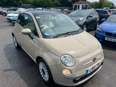 Fiat 500 1.2 Lounge Dualogic Beige