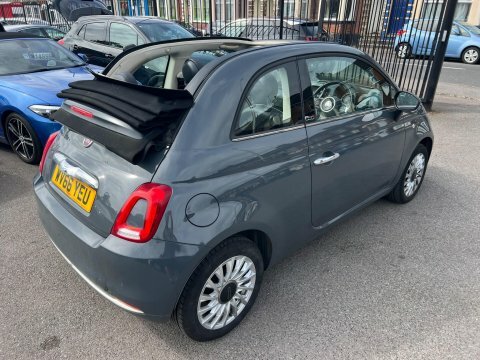 Fiat 500 1.2 Eco Lounge WV66YEU Grey #5