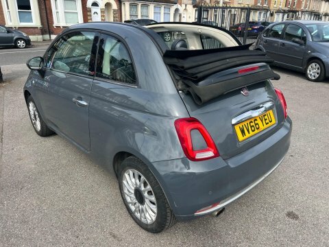 Fiat 500 1.2 Eco Lounge WV66YEU Grey #3