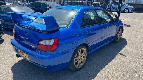 Subaru Impreza 4dr Blue #5