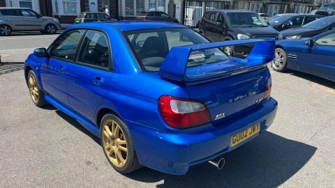 Subaru Impreza 4dr Blue #3