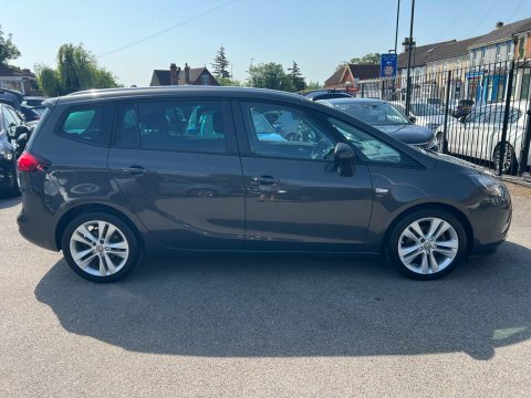 Vauxhall Zafira 1.4I Turbo Sri DN64FSL Grey #6