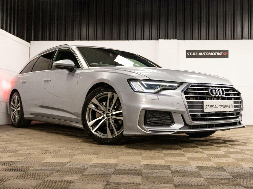 Audi A6 Avant Estate 2.0 Tdi 40 S Line S Tronic Euro 6 Ss Silver
