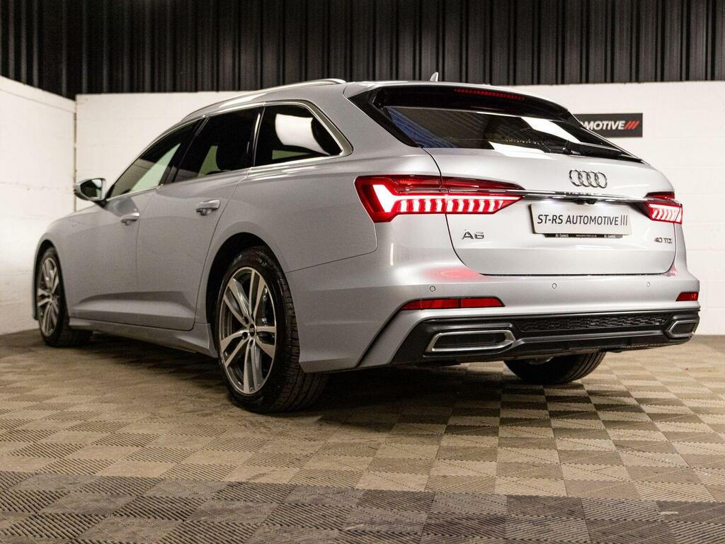 Audi A6 Avant Estate 2.0 Tdi 40 S Line S Tronic Euro 6 Ss Silver #3