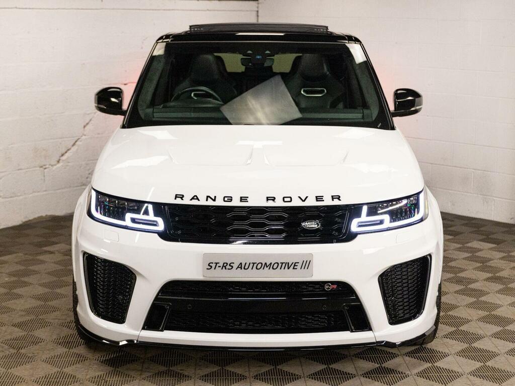 Land Rover Range Rover Sport Suv 5.0 P575 V8 Svr 4Wd Euro 6 Ss 202 VN71OXJ White #6