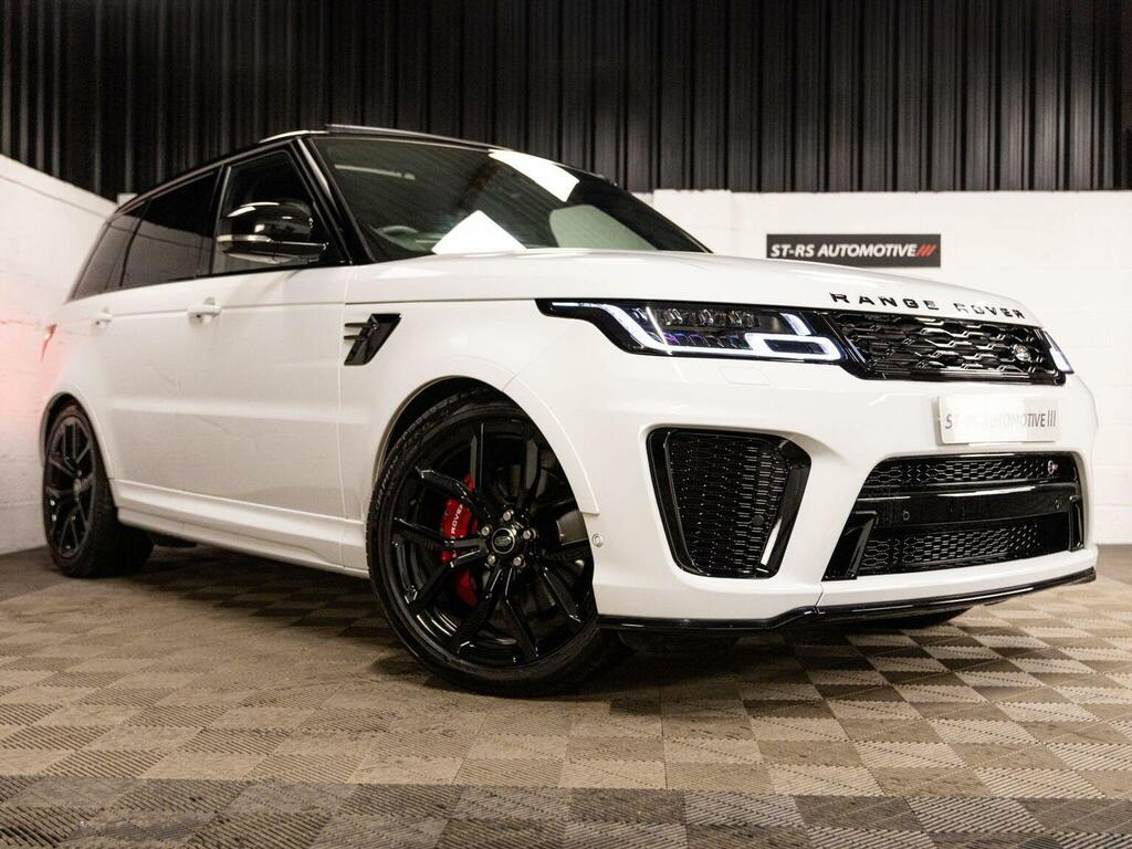 Land Rover Range Rover Sport Suv 5.0 P575 V8 Svr 4Wd Euro 6 Ss 202 White